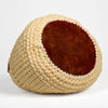 Round basket - natural