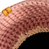 Round basket - pink