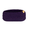 Round basket - purple