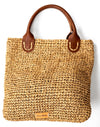 Raffia PC bag